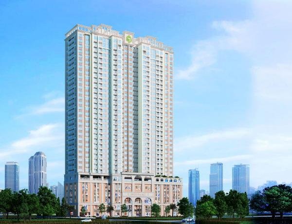 Mặt tiền Kim's Bread Goldmark City nổi bật và dễ nhận diện