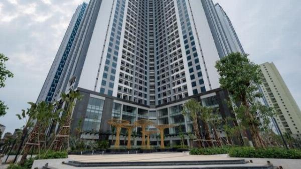 Tiện ích cộng đồng tại Goldmark City với khu vui chơi trẻ em và không gian xanh